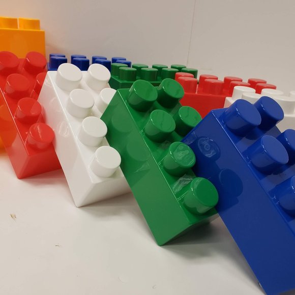 New 16pc Jumbo Building Blocks - Picture 9 of 15